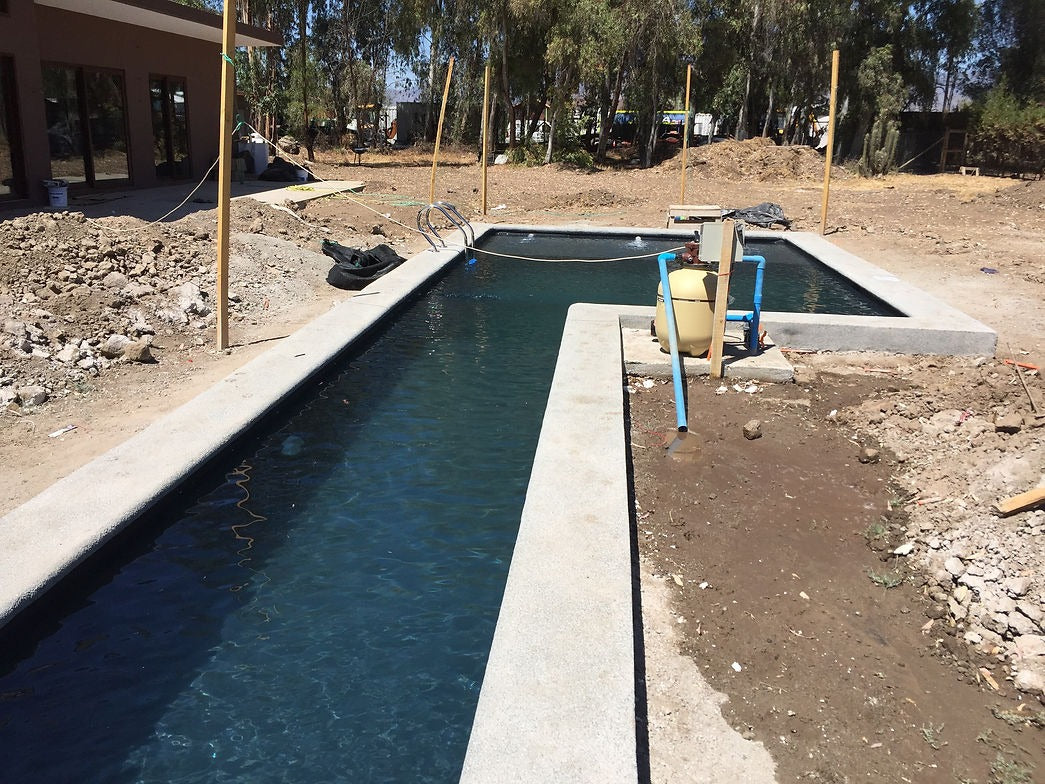 Piscina 22 x 4 Lampa