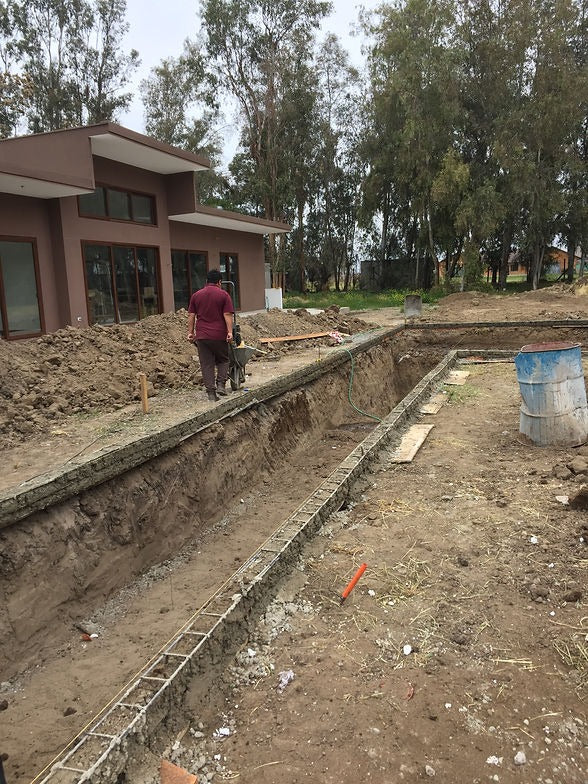 Piscina 22 x 4 Lampa