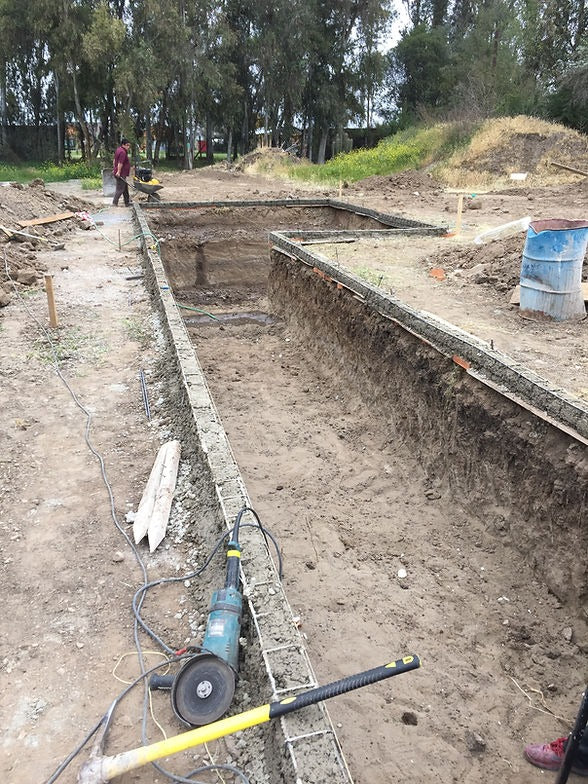 Piscina 22 x 4 Lampa